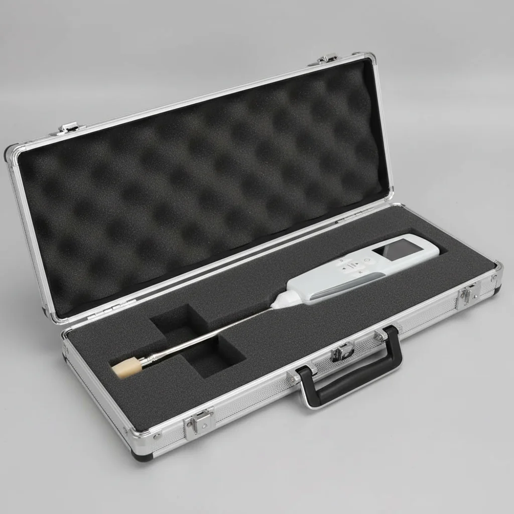 Handheld Cooking Oil Tester with LED Status Alert and Large Storage for On-Site Oil Quality Screening