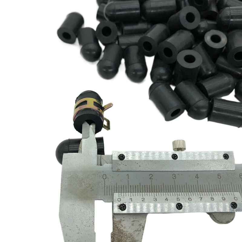 Excavator Accessories Injector Back To YouTube Plug Excavator Rubber Plug 4/6/8 Mm Inner Hole Plug