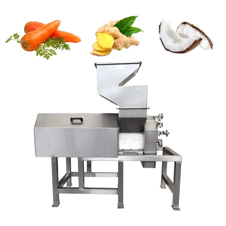 Industrial Electric Mini Fruit and Vegetable Hammer Crusher Juice Processor