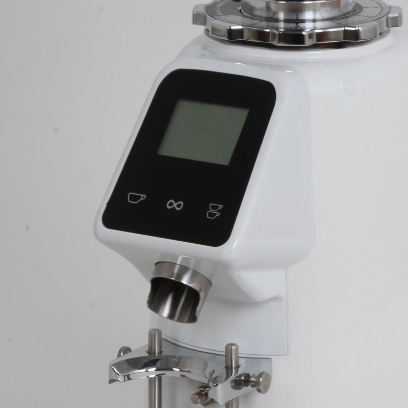 New Barista Automatic Coffee Bean Grinder Machine Commercial Electric Coffee Grinders Coffee Grinding 64mm Burr RCM-600AD