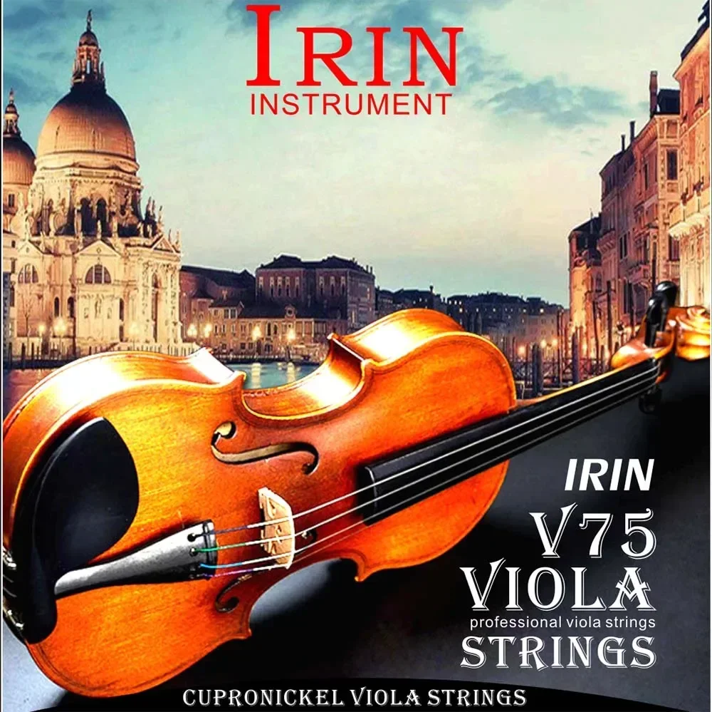 IRIN Violinsaiten, Viola-Cellosaiten (E-A-D-G), Neusilber, professionelle Anfänger zum Üben von Violinsaiten, Violinzubehör – Detail 24