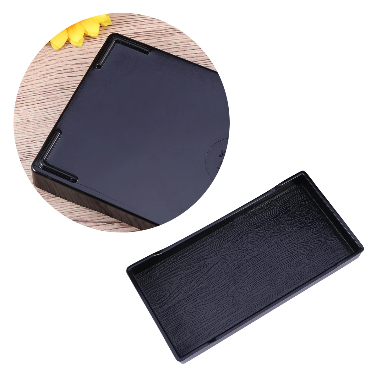 

Tortoise Bowl Reptile Pet Supplies Unbreakable Easily No Mess Design Wood Grain Eating Drinking Bathing Guinea Pig