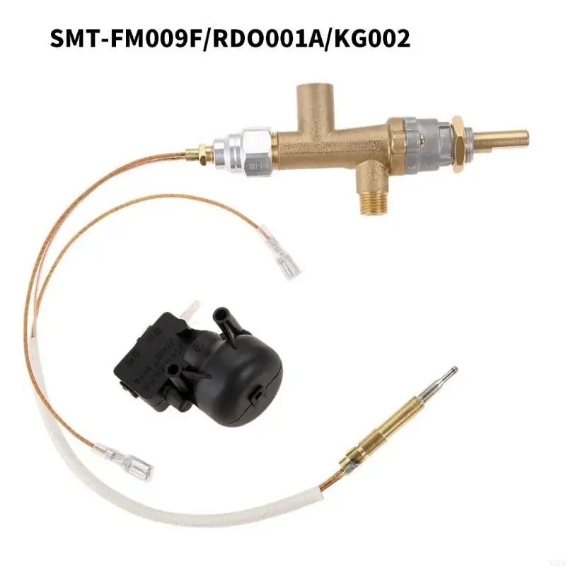 Valvole a gas in ottone robuste comode per i sistemi riscaldatori camera e patio