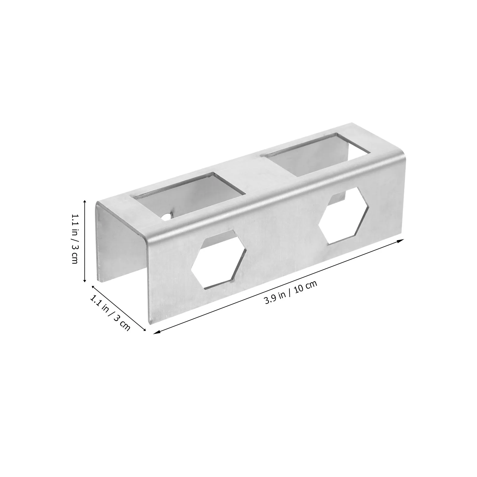 3Pcs Under Desk Laptop Storage Brackets Sturdy Laptop Holder Mount Shelf Stand for Computer Desk Bedroom Office Organizer