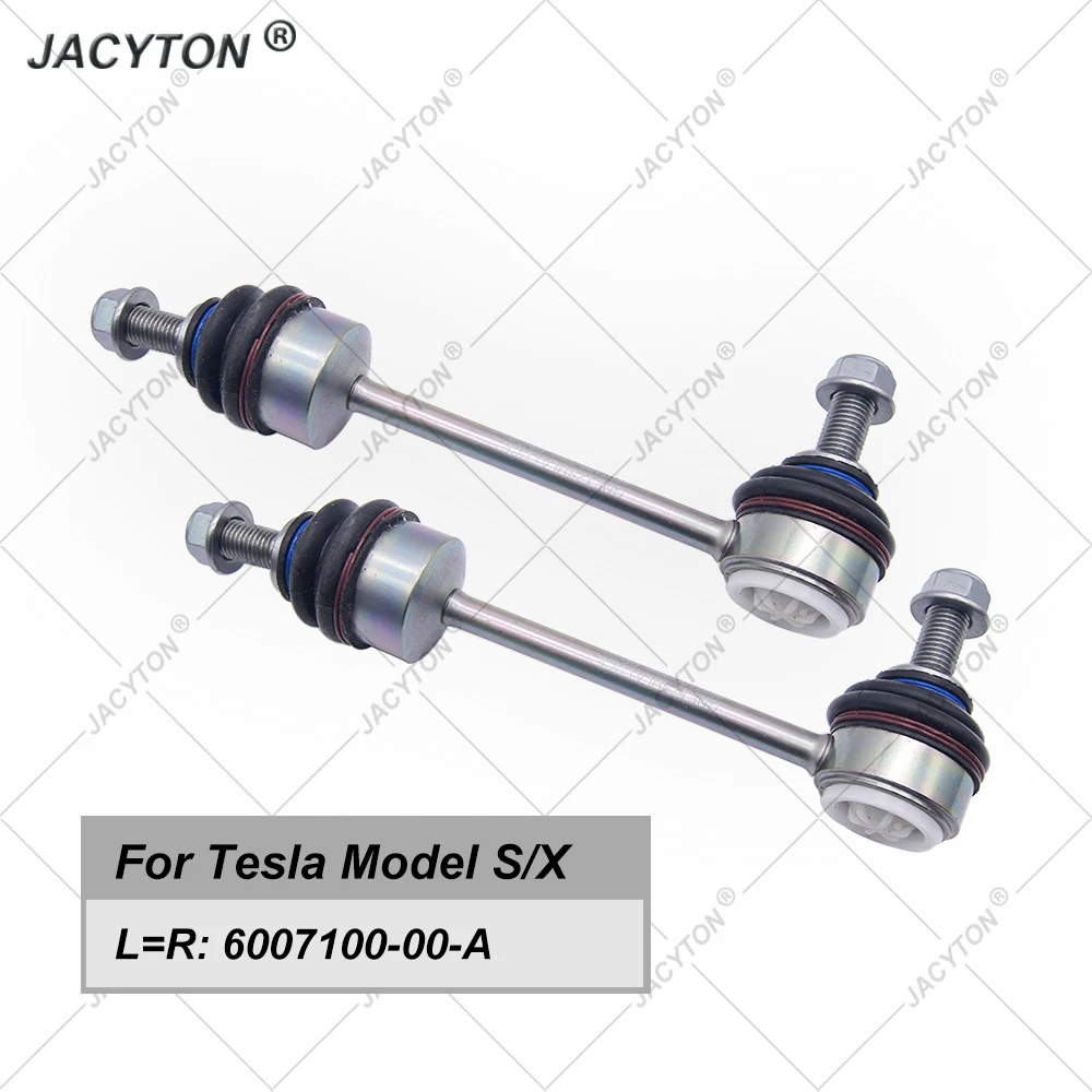 JACYTON Pair Rear Axle Sway Bar Stabilizer Link For Tesla Model S X 5YJS 5YJX 600710000A 6007100-00-A