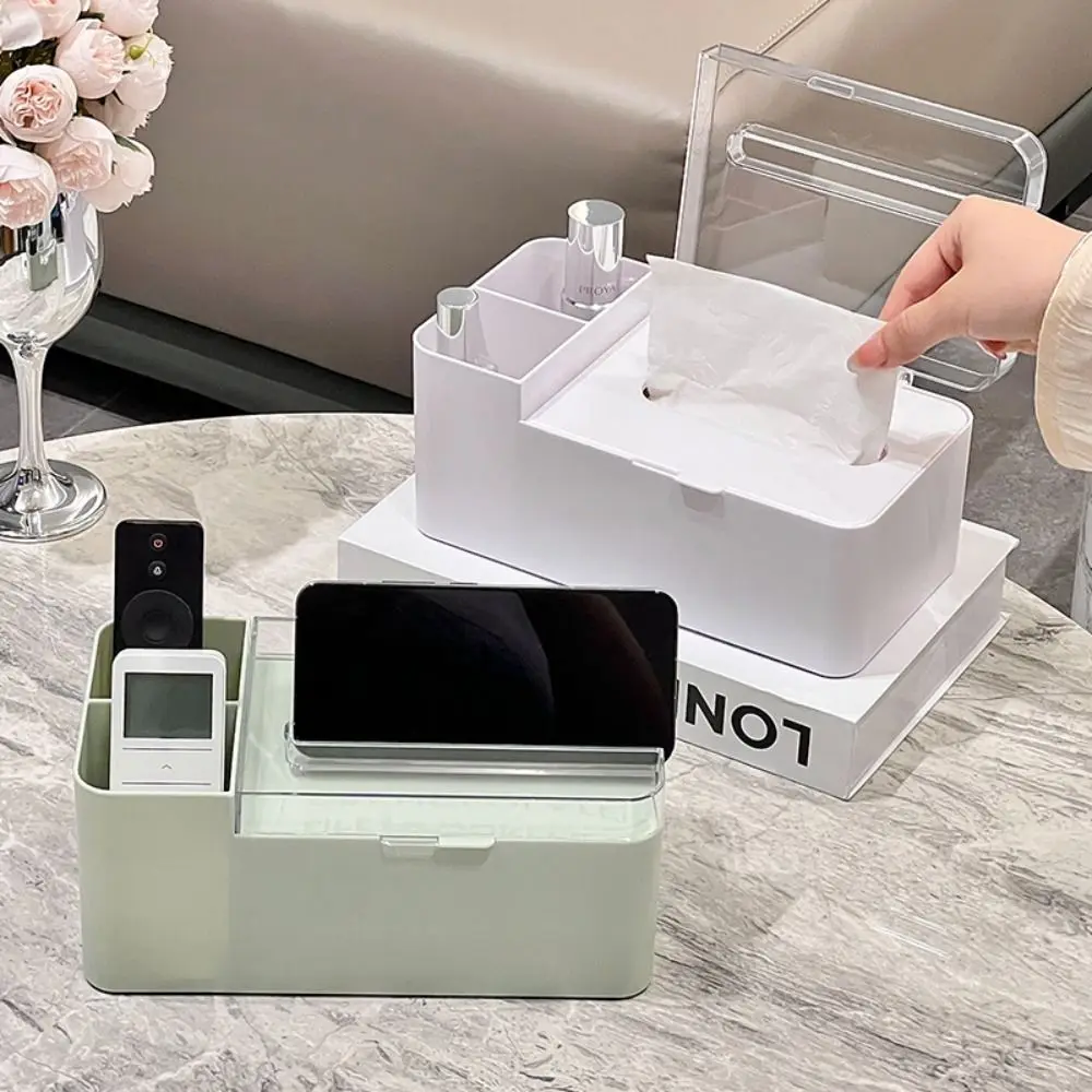 

Multifunctional Dustproof Paper Towel Box Simple Design Plastic Napkin Dispenser Waterproof Paper Container Dormitory