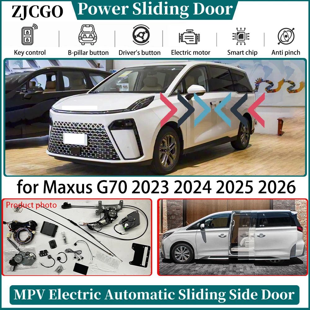 ZJCGO for Maxus G70 2023 2024 2025 2026 Smart OEM Automatic Electric MPV Side Power Sliding Door Control System