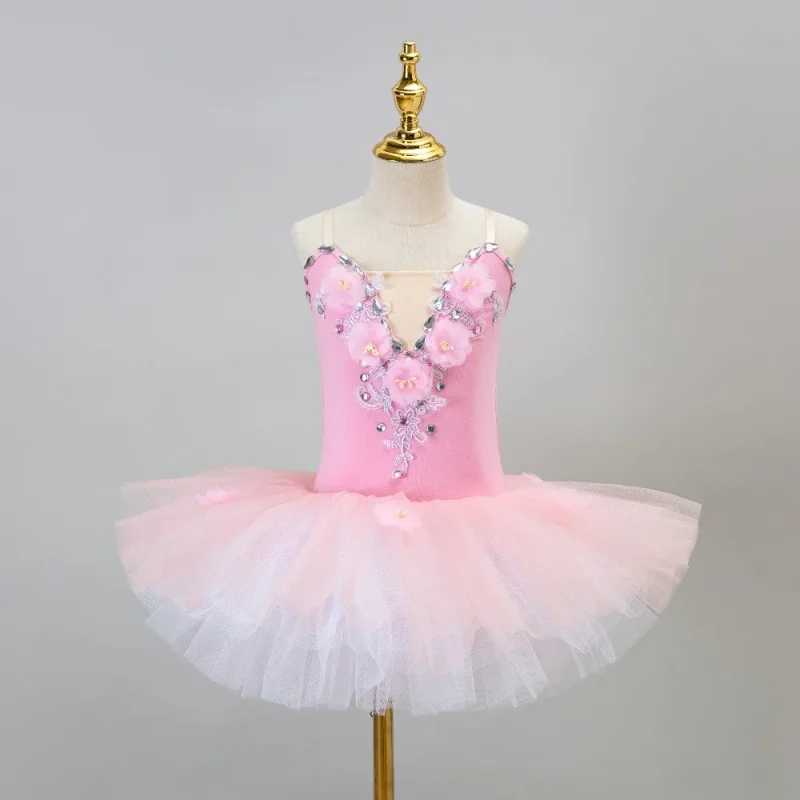 

Stage Costumes Tutu Performance Kids Clothes Dance Wear Children's Clothing Elegant Cute Ballet Dress Leotards for Girls Dresses