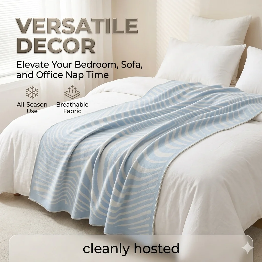 Cobertor de Luxo em Imitação d - Cashmere Throw Blanket avaliação e preço