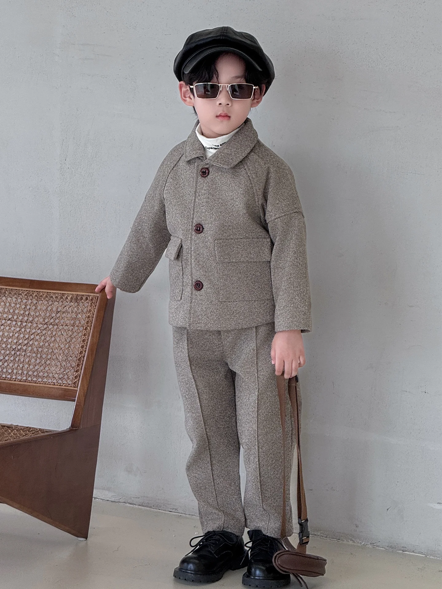 thiened-autumn-winter-casual-boys'-suit-set-warm-woolen-plaid-briti-sle-long-sve-coat-and-pants-ensemble-for-kids