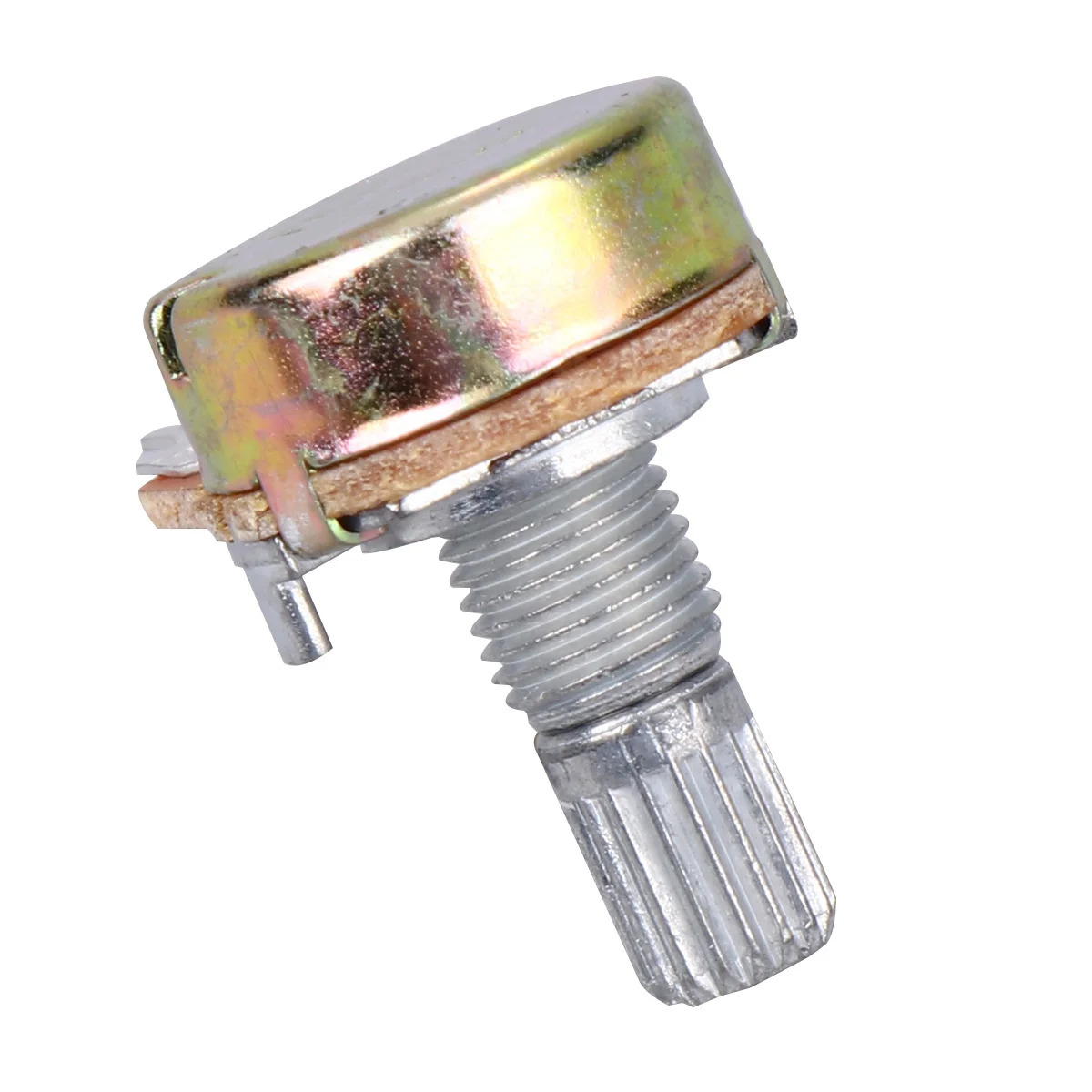 

30Sets B100k Audio Potentiometers Long Knurled Split Shaft Full Size Guitar Amp Volume Tone Controls Audio Potentiometers