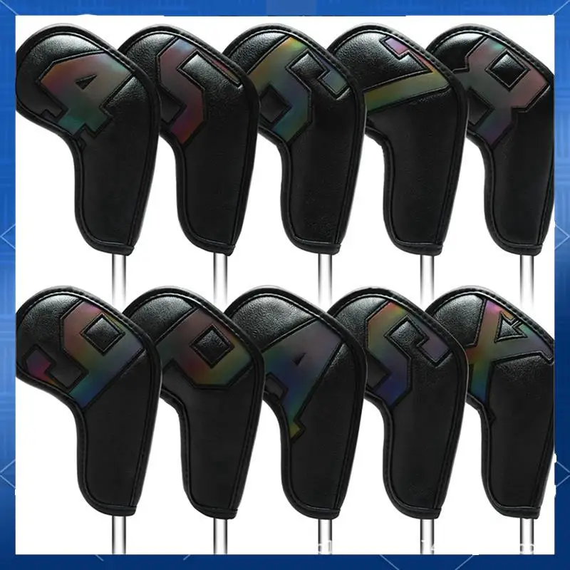 

ABJV Golf Iron Cover Iron Cover PU Leather Wedge Cover Protective Cover