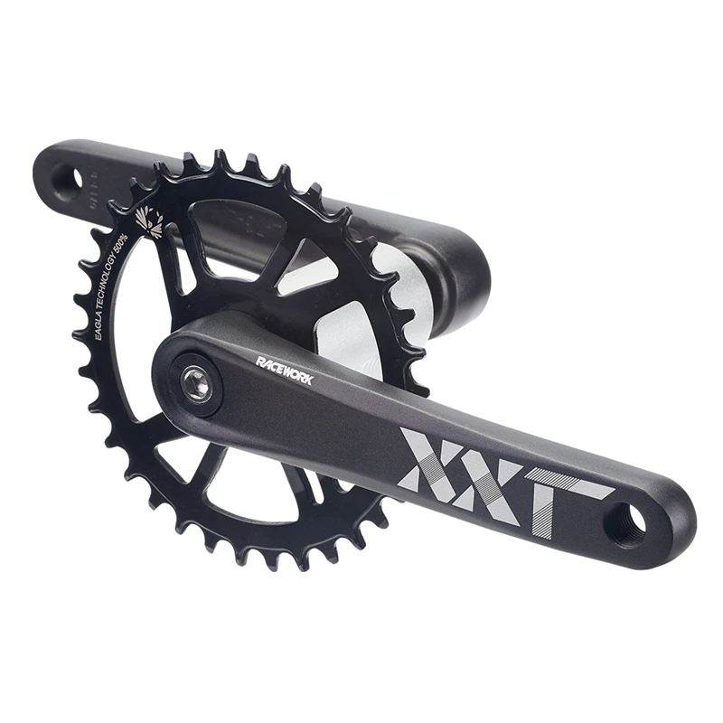 

Mountain Bike Square Taper XXT Crankset 170mm MTB Crank With Narrow Wide Chainring 36T offset 3mm Bicycle Crank Arm Set Parts