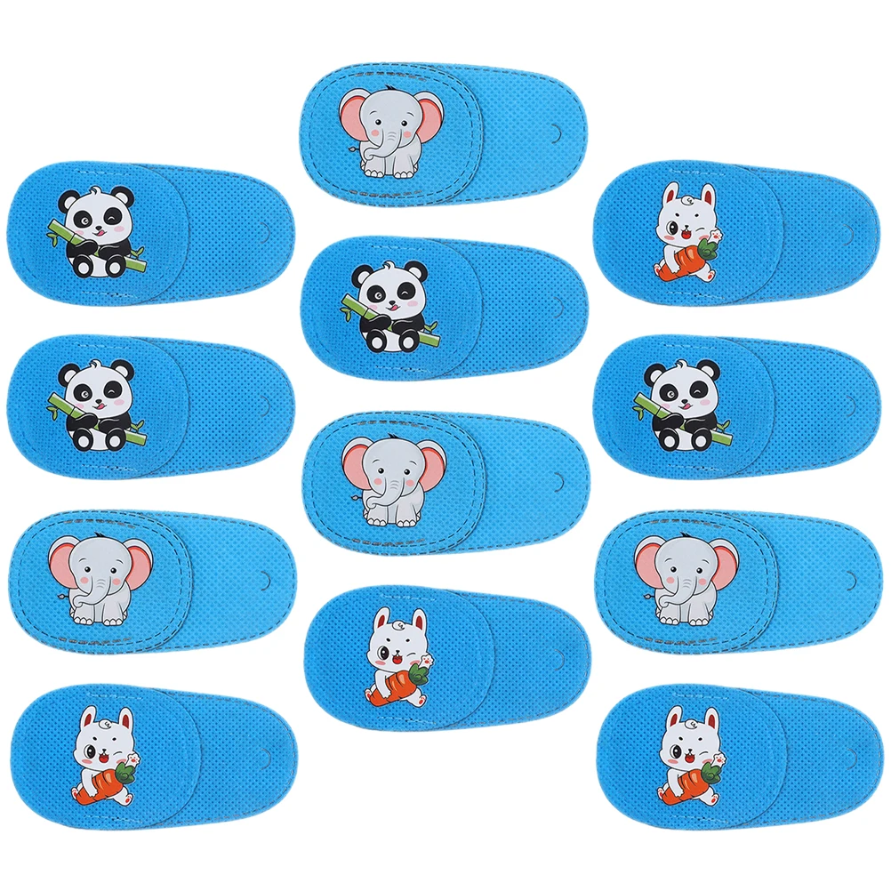 12 Pcs Amblyopia Goggles Eye Patches Kids Non woven Fabric Covers Reusable Toddler Mask Vision Training Lightweight Comfortable