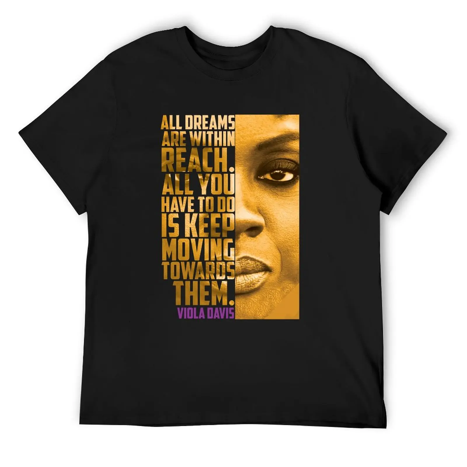 Viola Davis: Sophisticated Elegance in T-Shirt Aesthetic clothing animal prinfor boys vintage t shirts Men's clothing