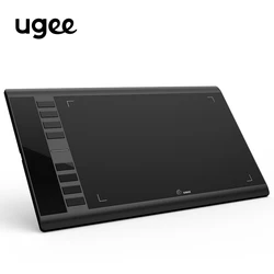 UGEE M708 Graphics Tablet 10x6 inch 8 Hotkeys Digital Pen Drawing Tablet 8192 Stylus 266RPS for Windows Mac OS, Chrome PC Laptop