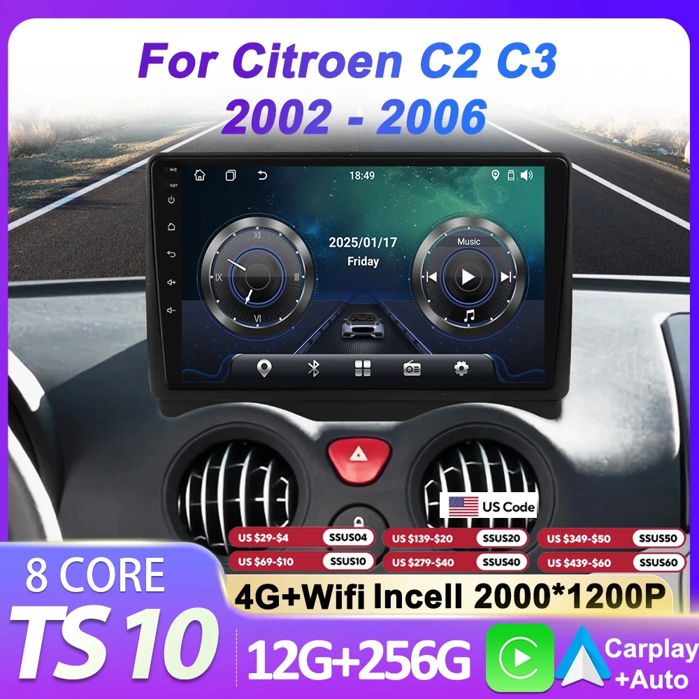 For Citroen C2 C3 2… - image