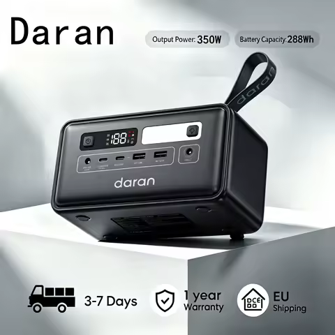 EcoFlow Portable Power Station Daran Q200 192Wh LiFePO4 100W PD Fast Charge Lightweight for Camping Travel Emergency