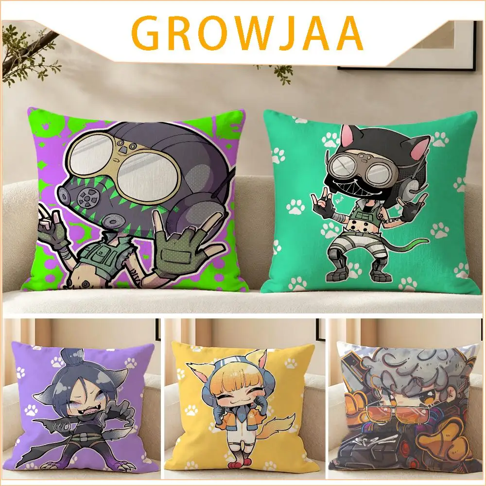 Game Apex Cushion Cover Pillow Short Plush fresh natural Cushion for Living Room Bedroom Sofa Home Decoration
