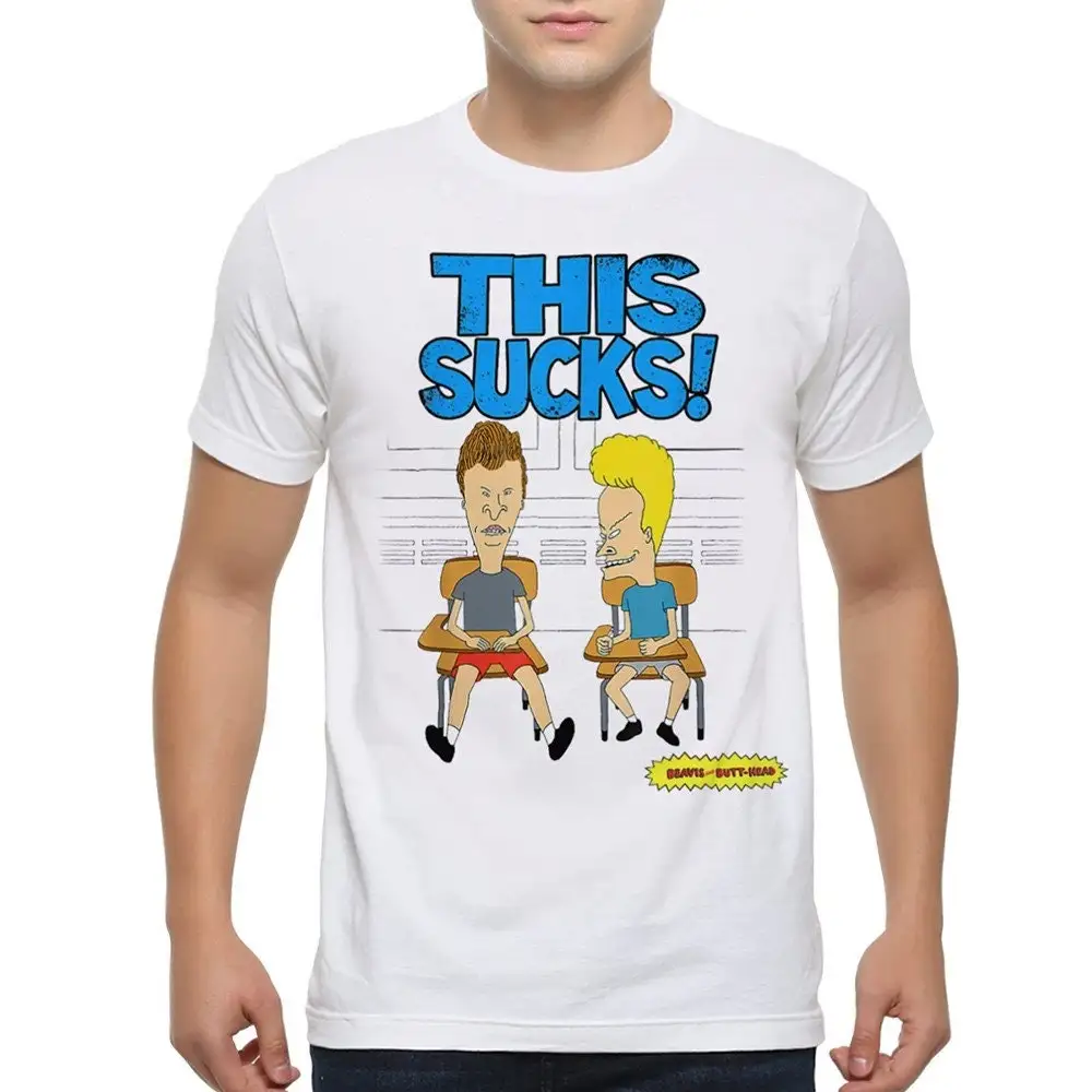 Beavis and Butt Head This Sucks T Shirt  Sizes Cotton BAB 655010