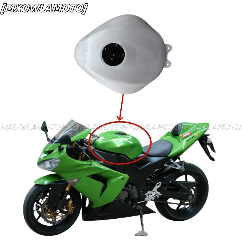 For Ninja ZX 10R 2004 2005 Motorcycle Unpainted Fuel Tank  ABS Injection Fairing Accessories