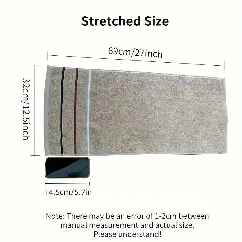 TILONDEX Various Colors Plush Cotton Towel  Perfect for Both Adults and Young People for Home Use or Camping, Makes a Great