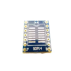 SOP14 adapter board SO14 SOJ14 wide body DIP14