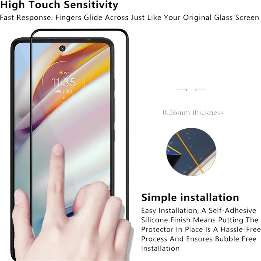 Motorola Moto G60 Vetro Per Moto G20 Protezione Dello Schermo MotorolaMoto G60S G30 Glass accessori MotoG60 protezione di sicurezza Motorola Moto G