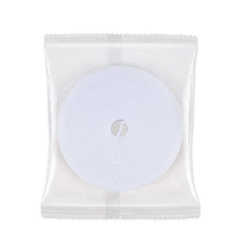 1-50m Kabel-Organizer USB-Kabelbinder Schreibtisch-Computer-Management-Band Kabelbinder Kopfhörer-Kabelhalter Kabelwickler Telefonhaken und Klettverschluss