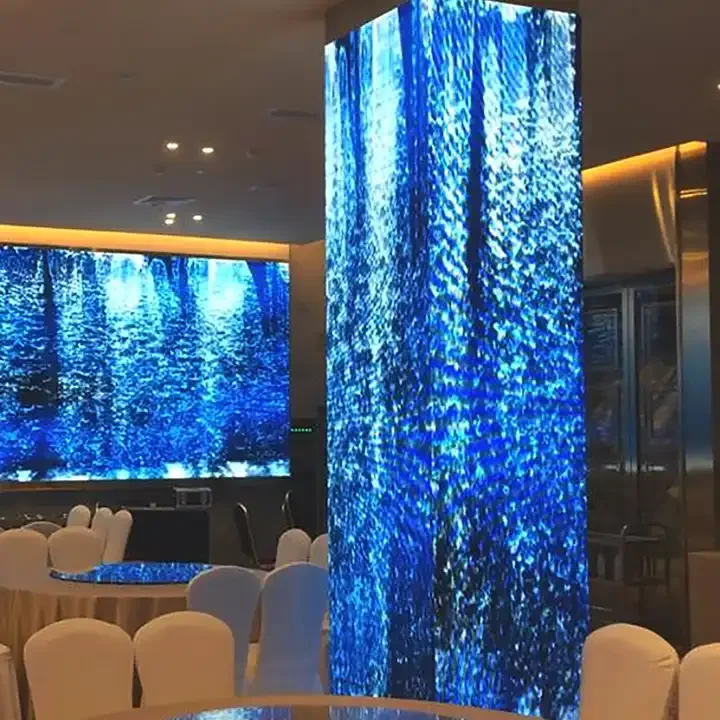Customizable P6.5 LED Film Screen Indoor Transparent Display Shopping Mall Restaurant Glass Led High Transparency Flexible LED