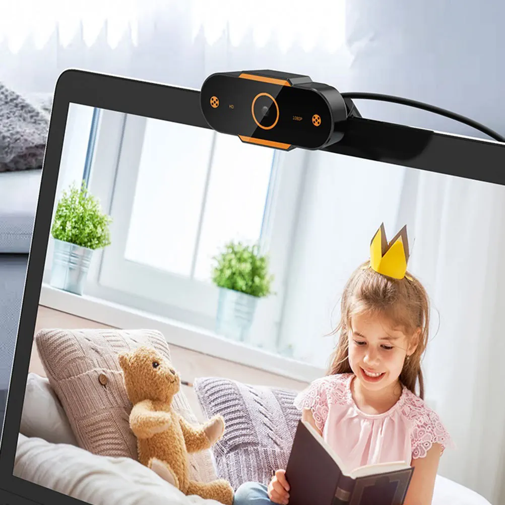 

High Definition Webcam 720p USB Automatic Focusing Camera Laptop Desktop Video Meeting Live Broadcast Computer Camera with