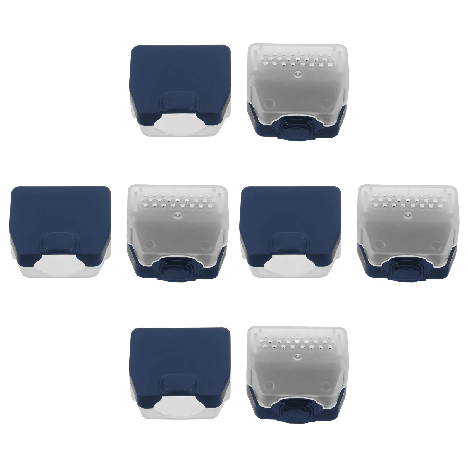 8Pcs Plastic Portable Safety Protector Plastic Construction For Bathroom Storage Christmas Stocking Stuffers