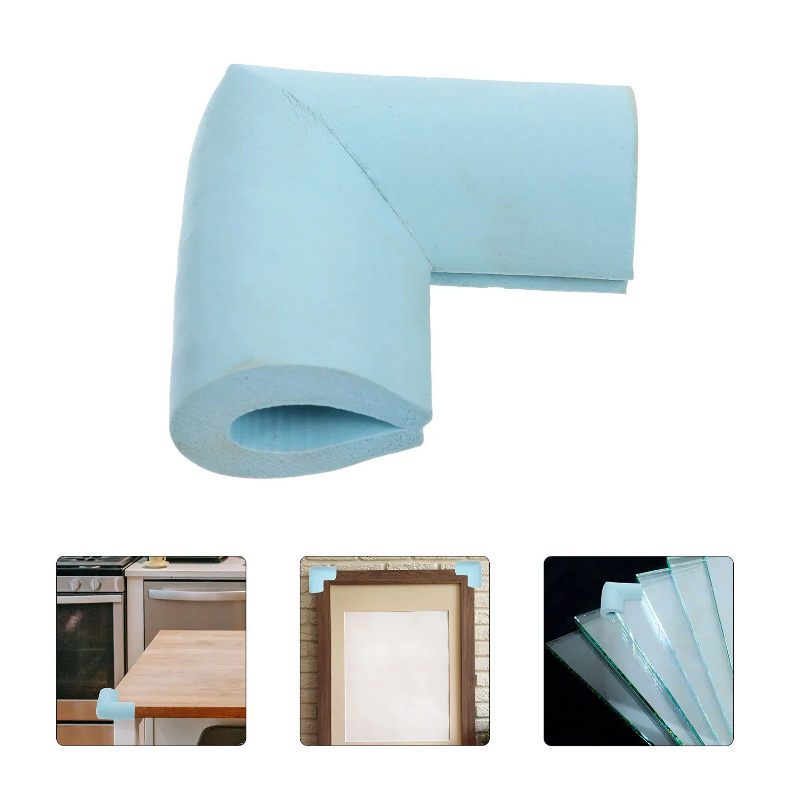 12 قطعة حامي الزاوية دائم رغوة حشوات للزوايا الأثاث الغطاء الواقي الجدول إطار السرير مصدات الأثاث مصدات