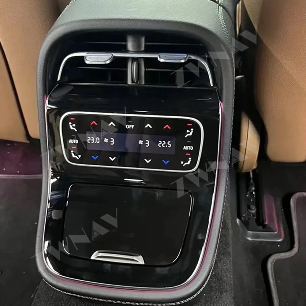 Rear Air Conditioning Control Panel Face Frame For Benz E E260L E300 Air Conditioning Adjustment Screen Panel Rear Air Outlet