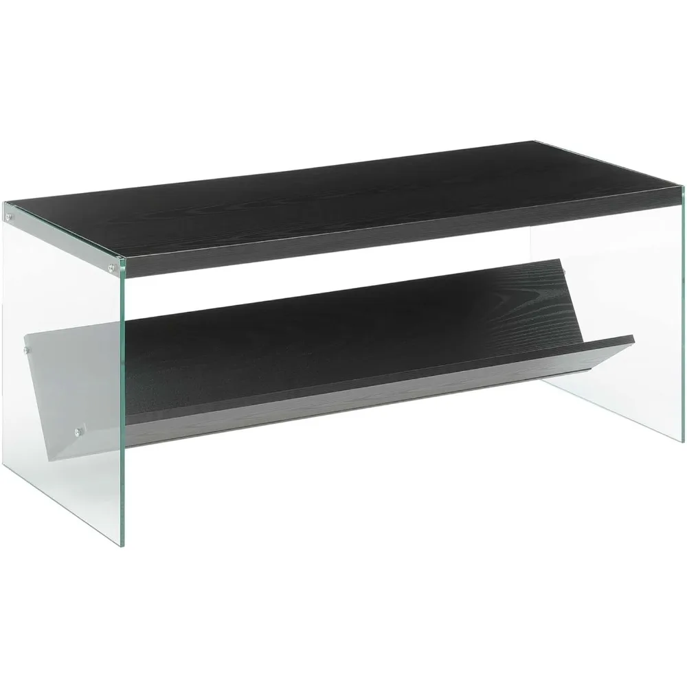 Couch tisch Faux Birkenglas Couch tisch