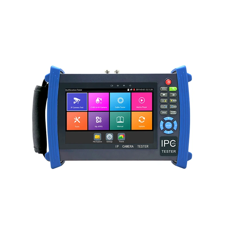 

IPC-9800MOVTADHS PLUS 7 Inch IPS Touch Screen 4K H.265 IP Full 4K All In One Full Function IPC CCTV Tester