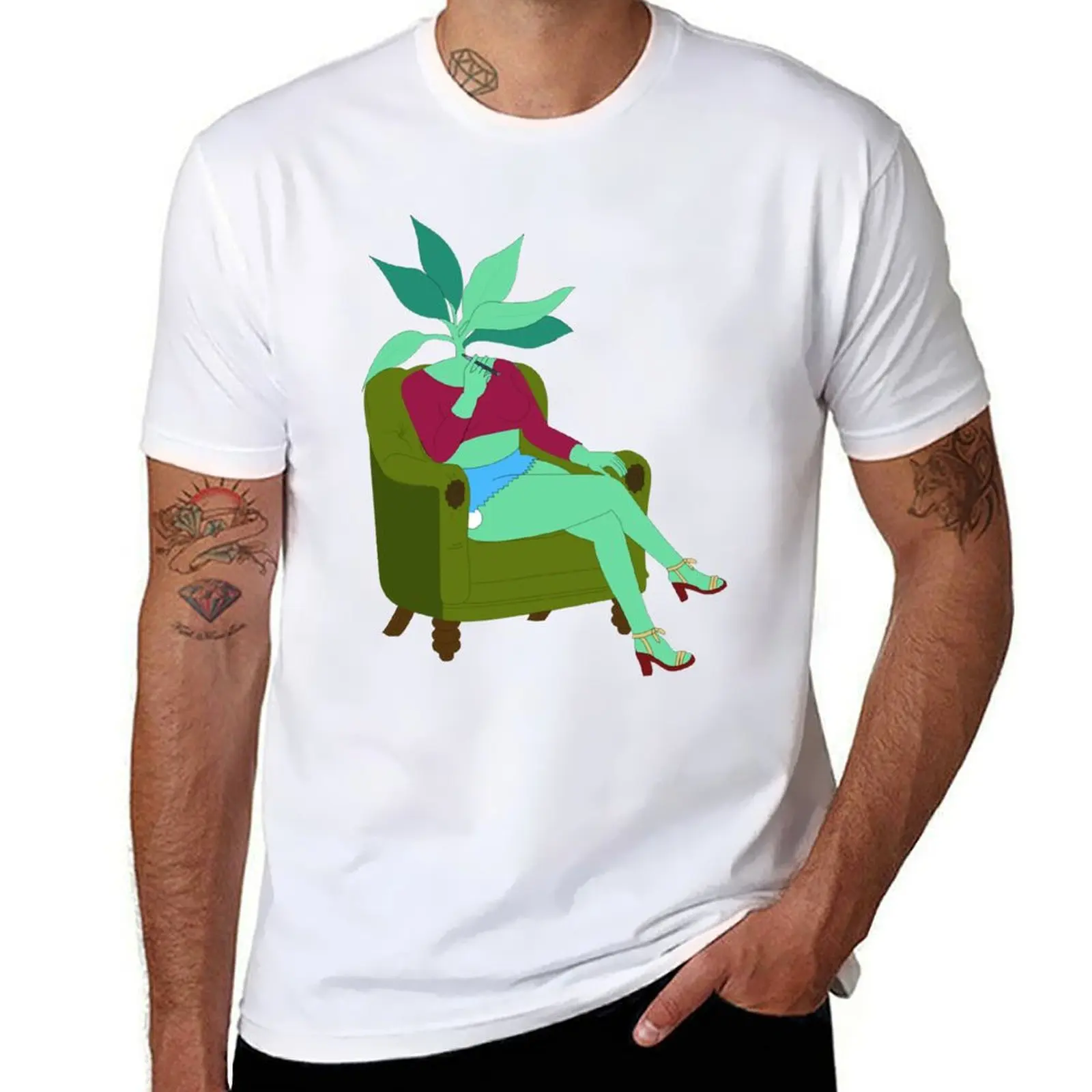 

The Plant Neighbor T-Shirt man t shirt cotton high quality funny t shirts cotton t shirts for man cotton funny T-shirt