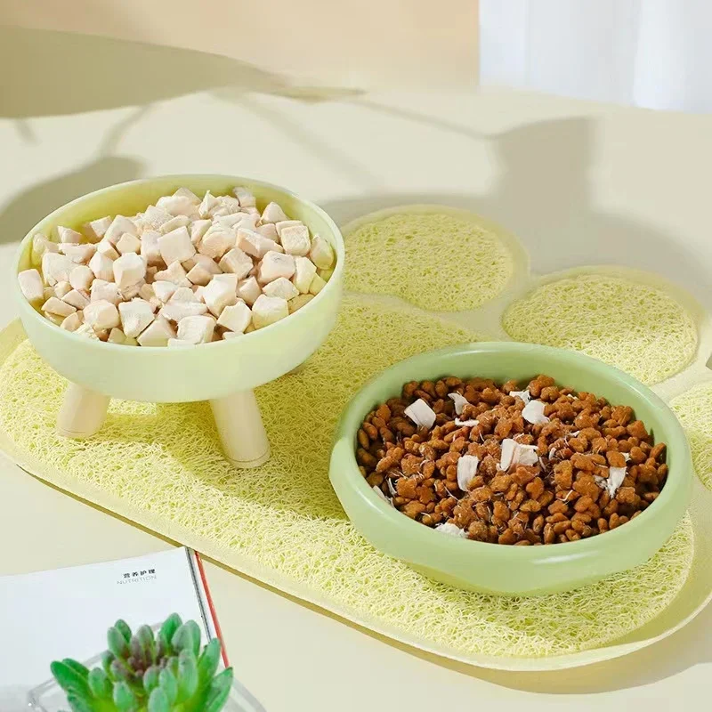 High Quality Four Legged Bowl Fashionable Pet Feeding Bowl for Cats Small Dogs Small Size Cat Supplies Feeders