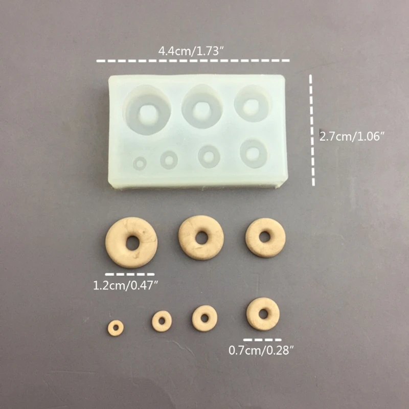 

Новая миниатюрная силиконовая форма для хлеба, формы для печенья, печенья, пончика, помадки, домашние украшения, инструменты для