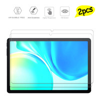 2 Pieces Ultra Clear Scratch Proof Tempered Glass Screen Protector For Blackview Tab 90 Wifi 10.92-inch Pad Protective Film