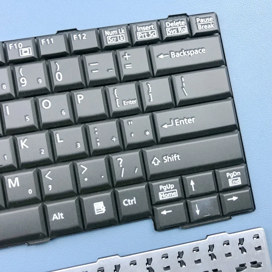 Imagem -03 - Teclado para Notebook dos Eua para Fujistu Lifebook Layout Preto dos Eua A561d A561c E741 A552 Sh560 Sh761 T901 S761 S762