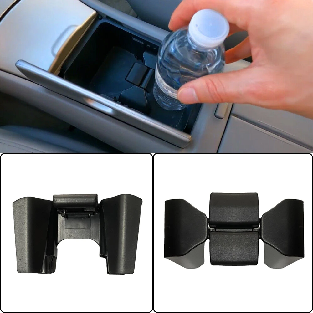 

For Toyota Highlander 2002 2003 2004 2005 2006 2007 55604-48020 Car Center Console Cup Holder Bracket Insert Divider Box Case