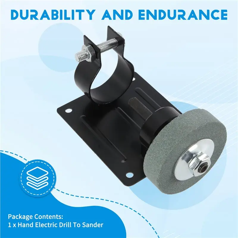 ABMI-Hand Electric Drill To Grinder Machine Grindstone Polishing Grinding Wheel Knife Hrinder A,