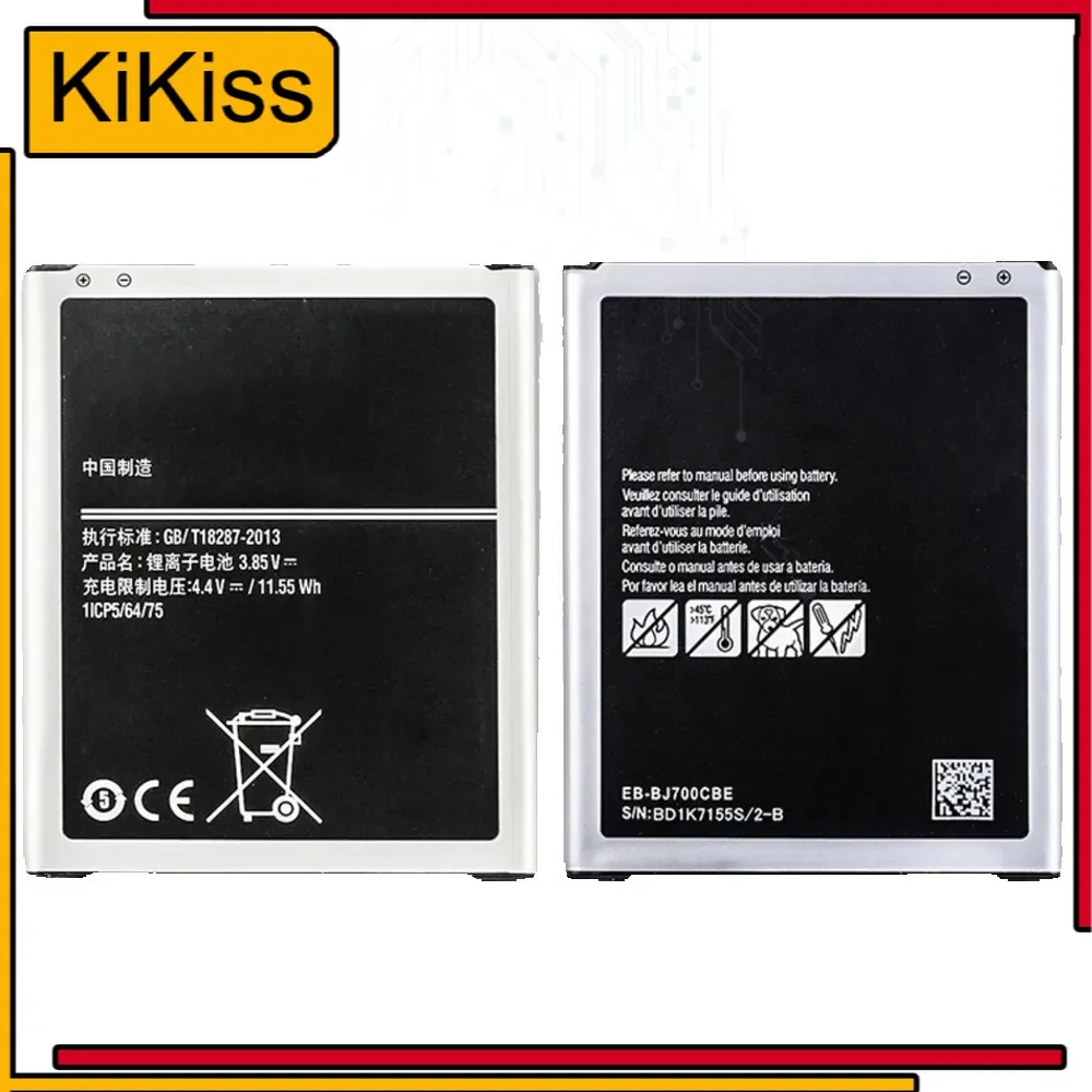 EB-BJ700BBC EB-BJ700CBE EB-BJ700CBC 3000Mah Battery For Samsung GALAXY J7 J7008 J4 J700F J7009 J7000 J701F Batterij