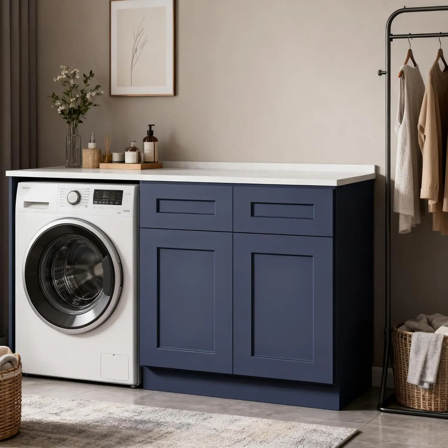 Kitchen Base Cabinet With Drawers, 36
