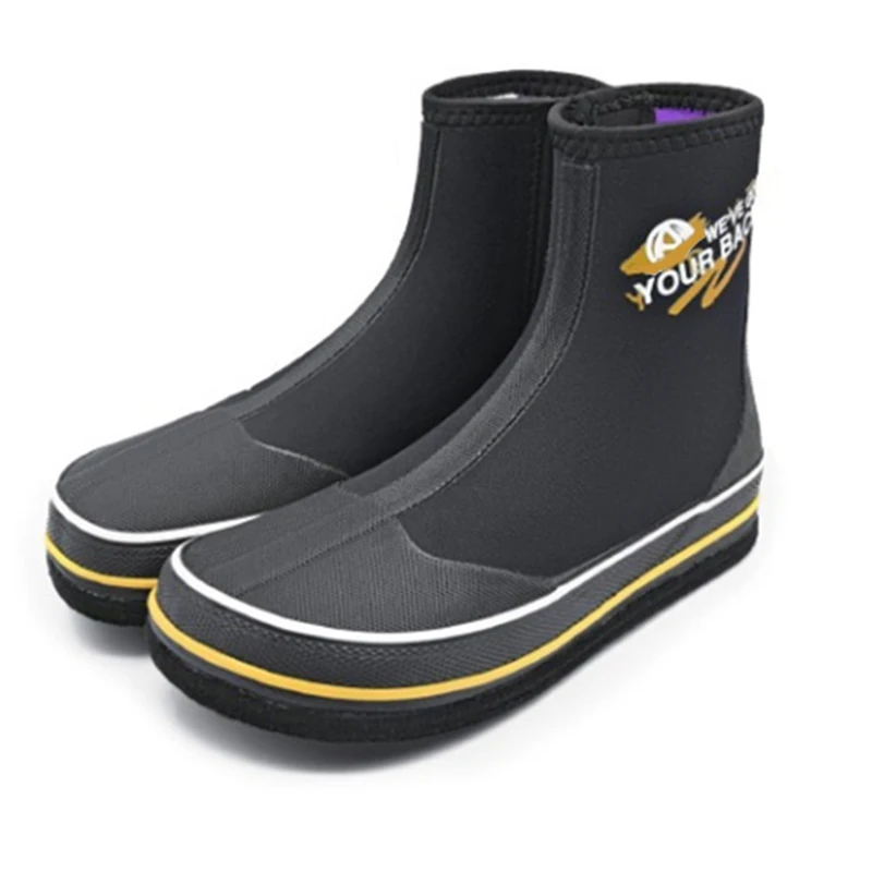 

Fishing Boots Felt Sole with Nails Anti Slip Climbing Hunting Sea River Upstream Reef Rock Fishing Shoes Breathable Boots