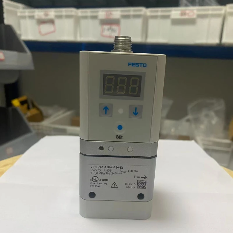 FESTO Proportional-pressure regulator 557775-VPPE-3-1-1/8-6-420-E1 Pneumatic components suitable for mechanical esting equipment