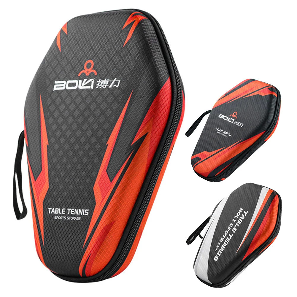 1 قطعة مضرب تنس الطاولة حقيبة إيفا هارد شل تنس الطاولة مجداف صندوق حقيبة التخزين الغبار تنس طاولة مجداف حقيبة التخزين
