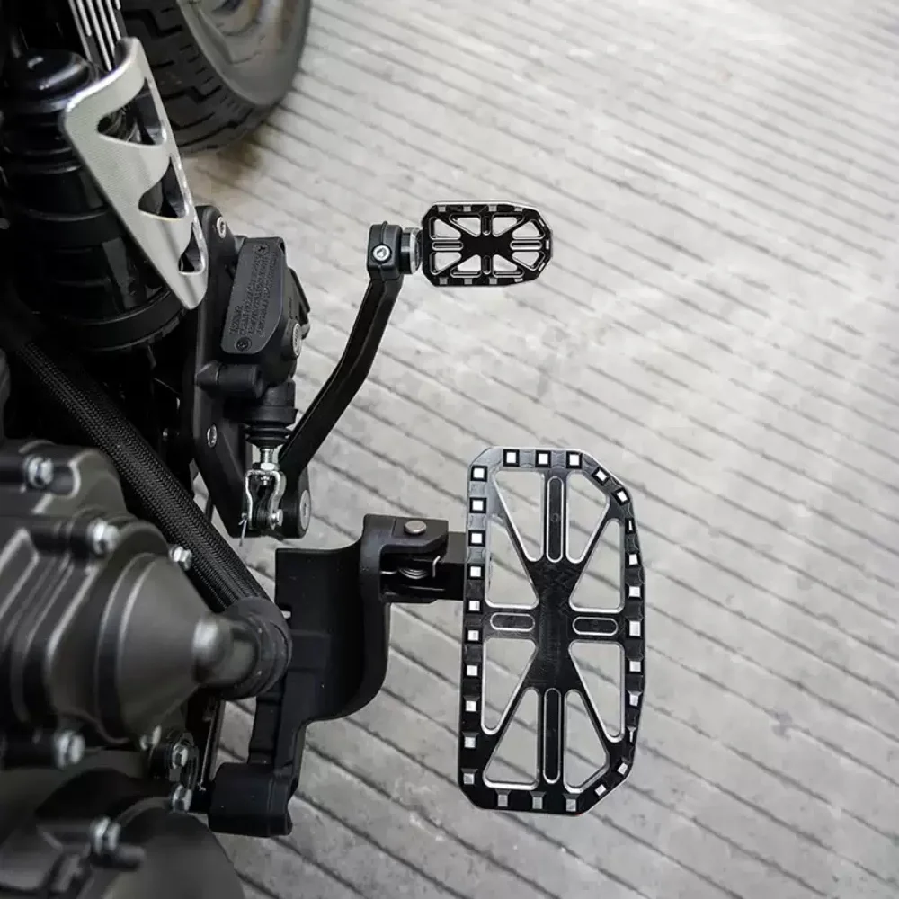 Foot brake enlargement seat suitable for Benda Greystone ROCK 707 300 250 Chinchilla300 modification; foot brake pedal accessory