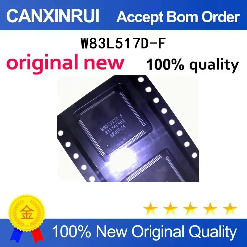 

(5-100 Pieces) New stock W83L517D-F QFP